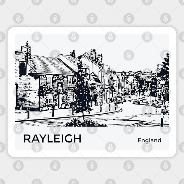 Rayleigh England Magnet by Lakeric
